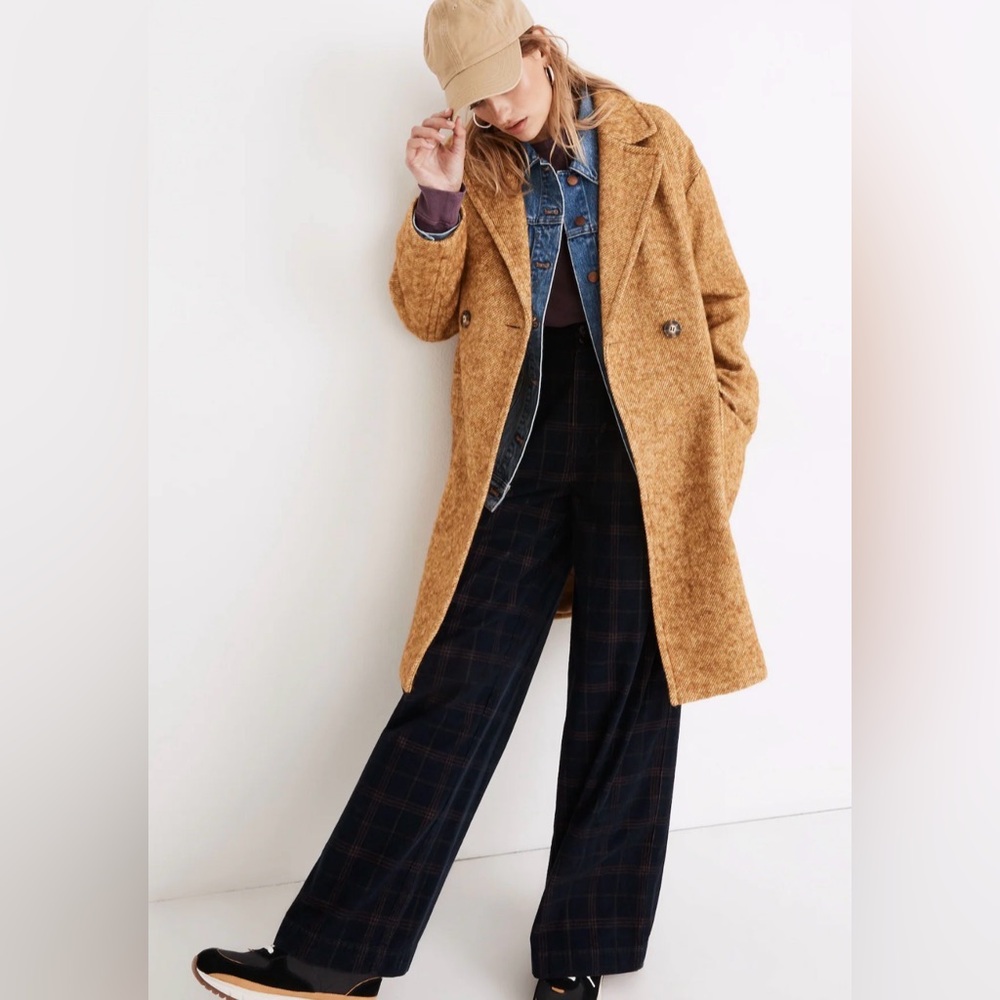Madewell Averdon Boucle Oversized Coat